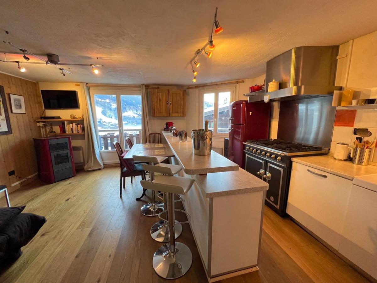 Appartement 2Pieces Hyper Centre Les Houches, Proche Chamonix Extérieur photo